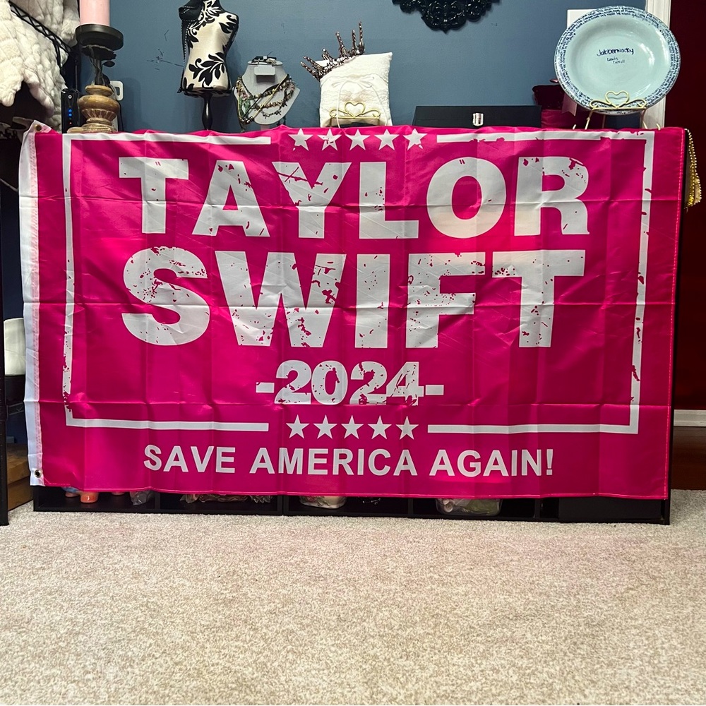 NEW!! TAYLOR SWIFT 2024 FLAG!!
